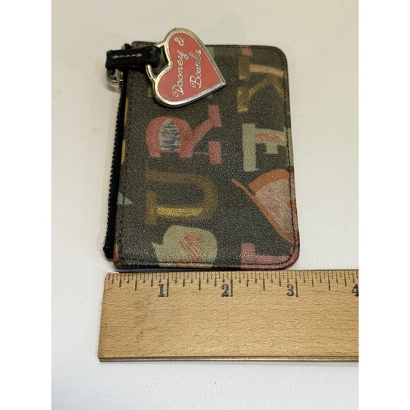 Vintage Dooney & Bourke Letters Zippered Key Pouch - Picture 13 of 13